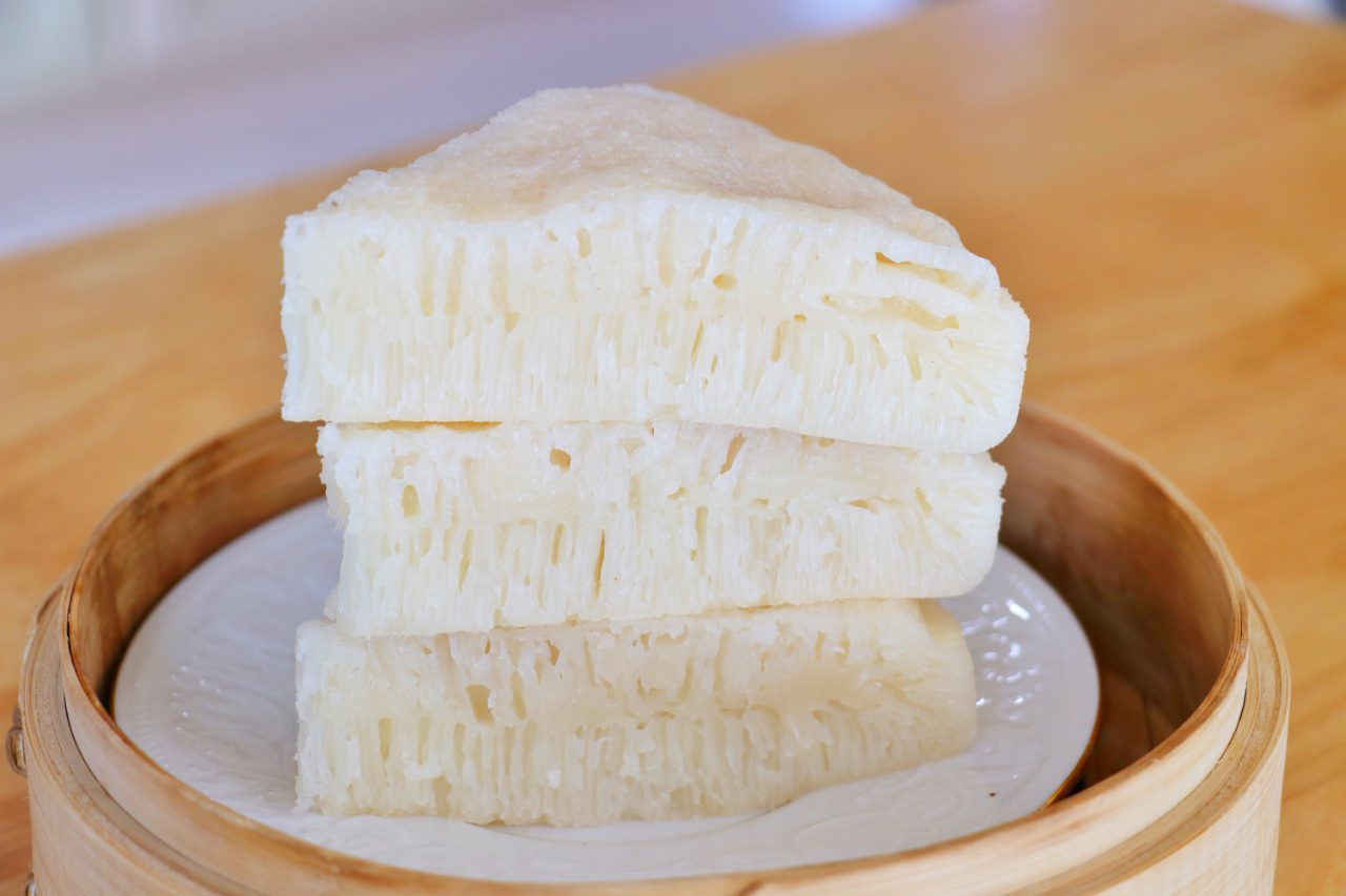 Steamed White Sugar Sponge Cake Recipe