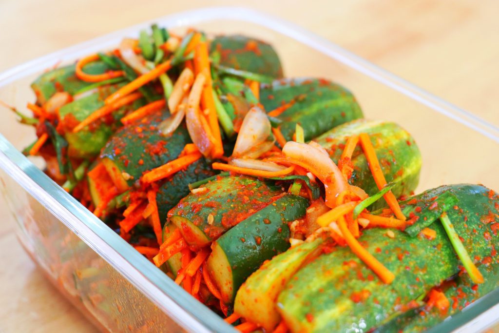 Korean Cucumber Kimchi